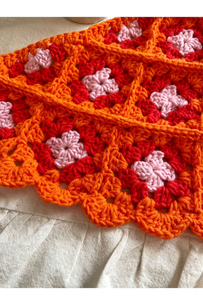 Motif üçgen bandana