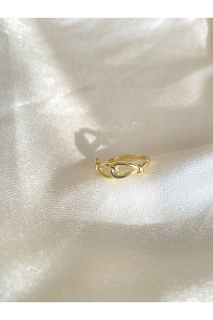 Düğüm gold yüzük