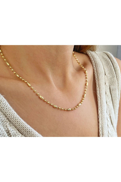 Dorika model gold kolye