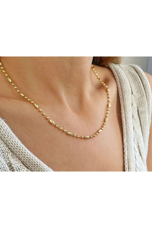 Dorika model gold kolye
