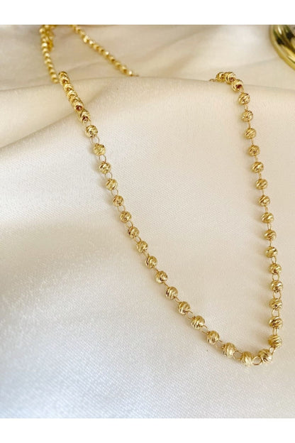 çelik dorika gold kolye