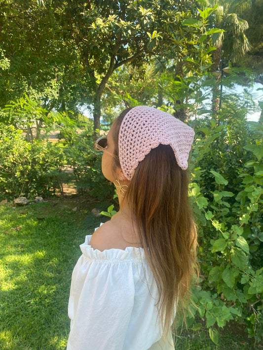 örgü bandana
